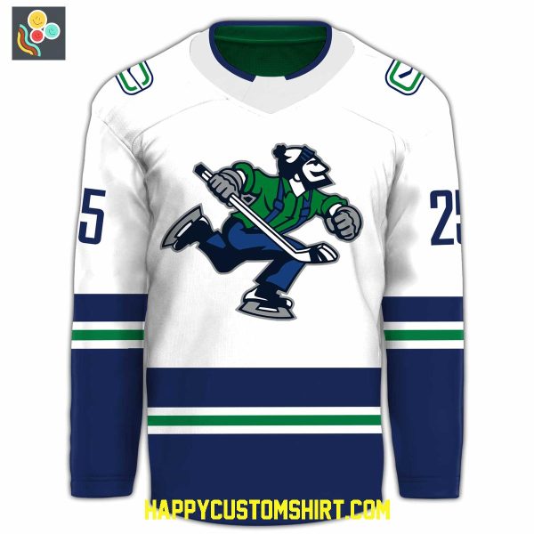 Abbotsford Canucks 2025 AHL Champions Hockey Jersey