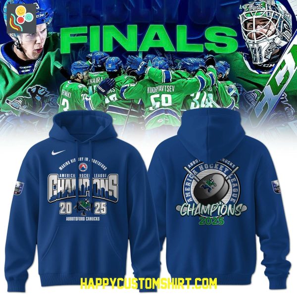 Abbotsford Canucks Calder Cup Champions 2025 Hoodie T Shirt