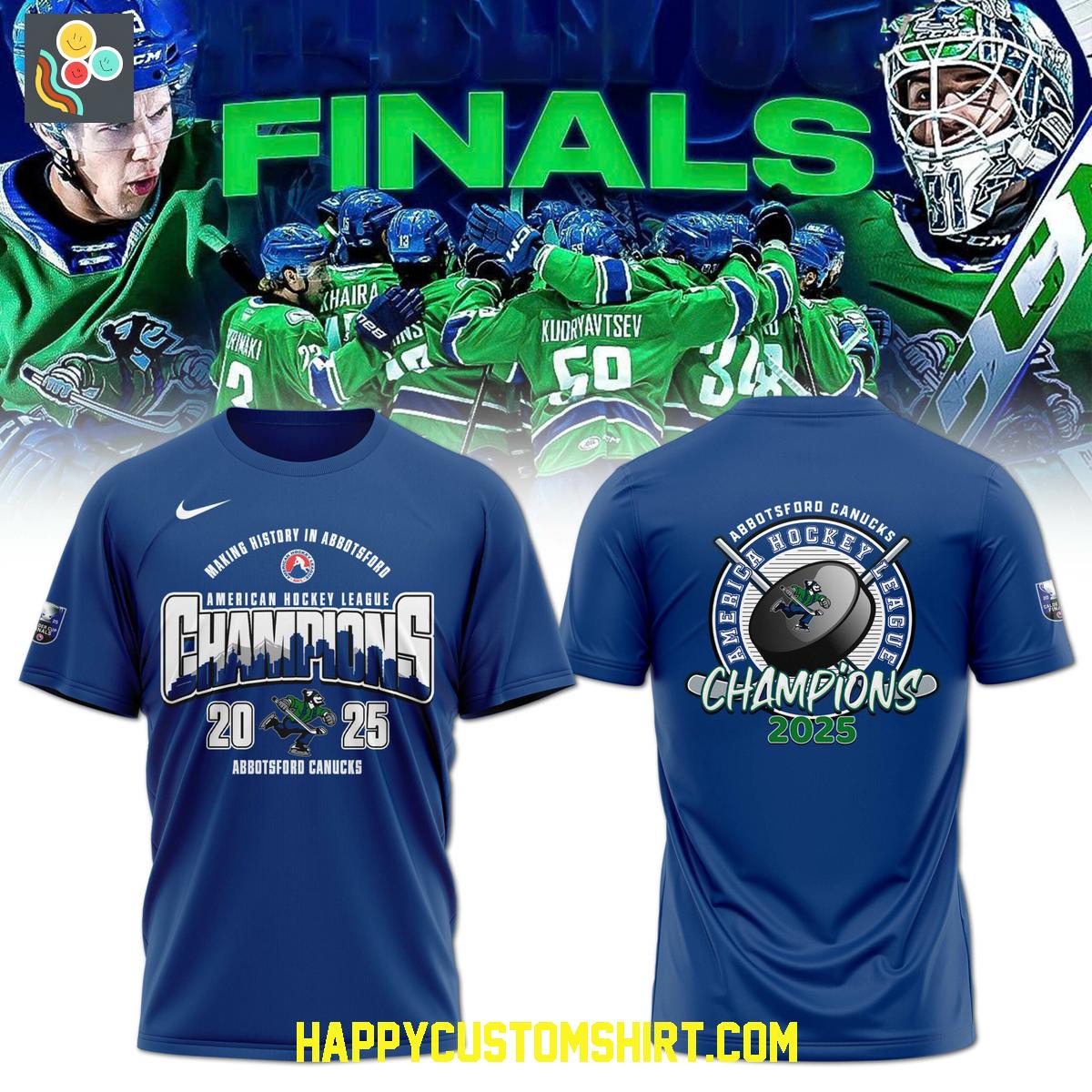 Abbotsford Canucks Calder Cup Champions 2025 Hoodie T Shirt Abbotsford Canucks Calder Cup Champions 2025 Hoodie T Shirt