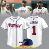 Atlanta Braves Black Lights Out 2025 Baseball Jersey