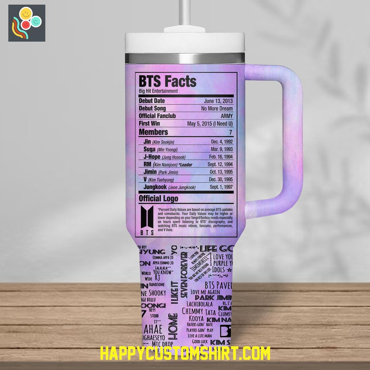 BTS Festa 2025 Stanley Tumbler 40oz BTS Festa 2025 Stanley Tumbler 40oz