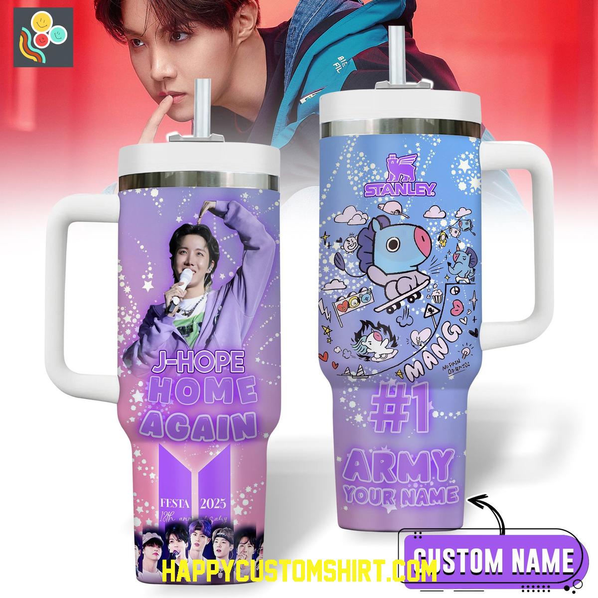 BTS Home Again Festa 2025 Stanley Tumbler 40oz BTS Home Again Festa 2025 Stanley Tumbler 40oz