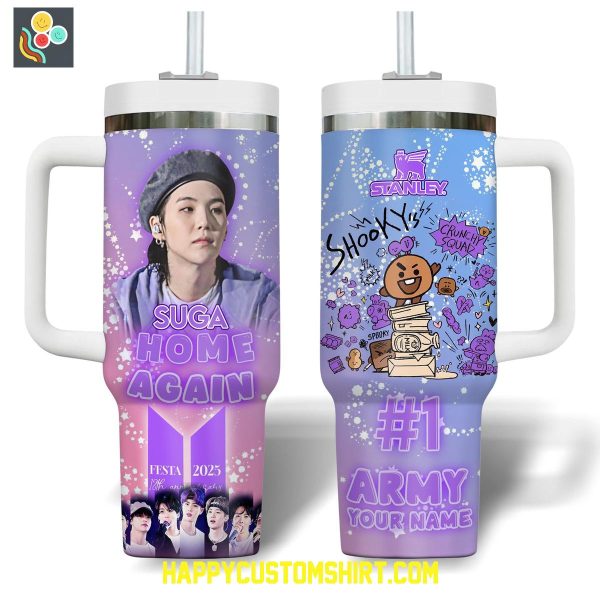 BTS Home Again Festa 2025 Stanley Tumbler 40oz