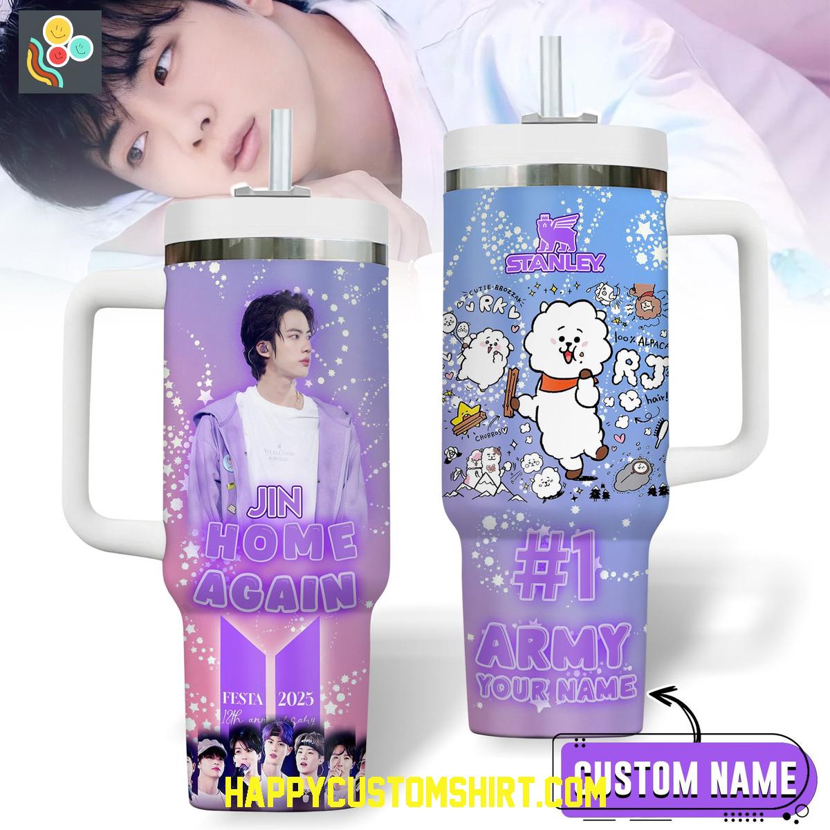 BTS Home Again Festa 2025 Stanley Tumbler 40oz BTS Home Again Festa 2025 Stanley Tumbler 40oz
