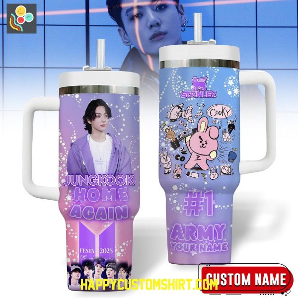 BTS Home Again Festa 2025 Stanley Tumbler 40oz