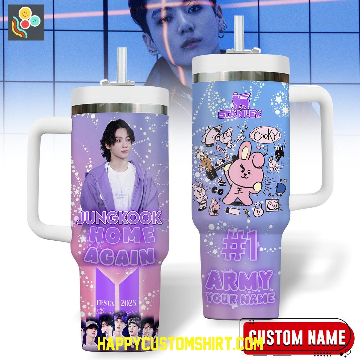 BTS Home Again Festa 2025 Stanley Tumbler 40oz BTS Home Again Festa 2025 Stanley Tumbler 40oz