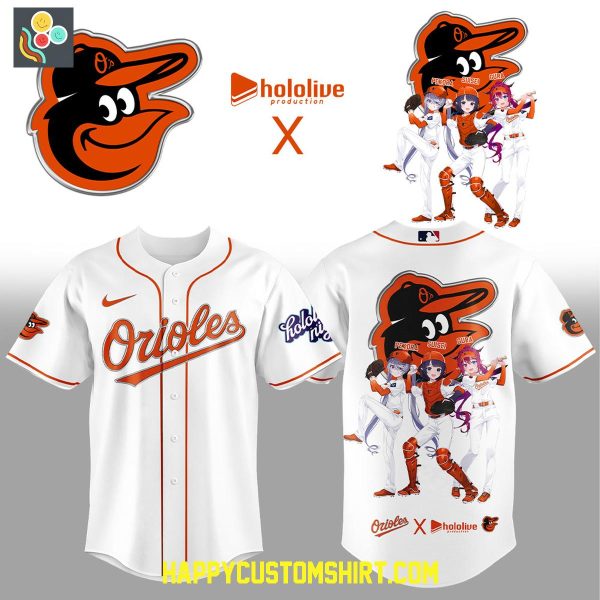 Baltimore Orioles x Hololive Night Baseball Jersey