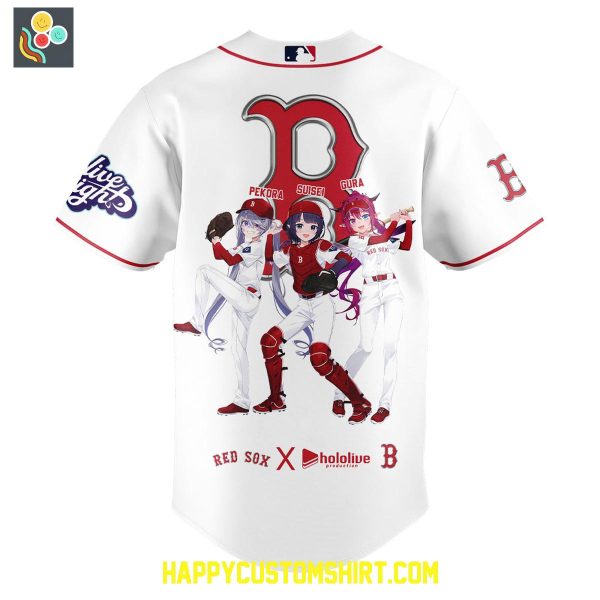 Boston Red Sox x Hololive Night Baseball Jersey