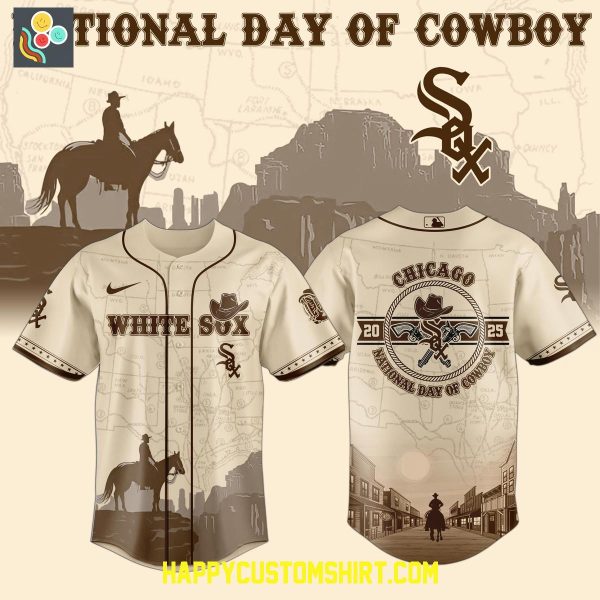 Chicago White Sox 2025 National Day Of Cowboys Baseball Jersey