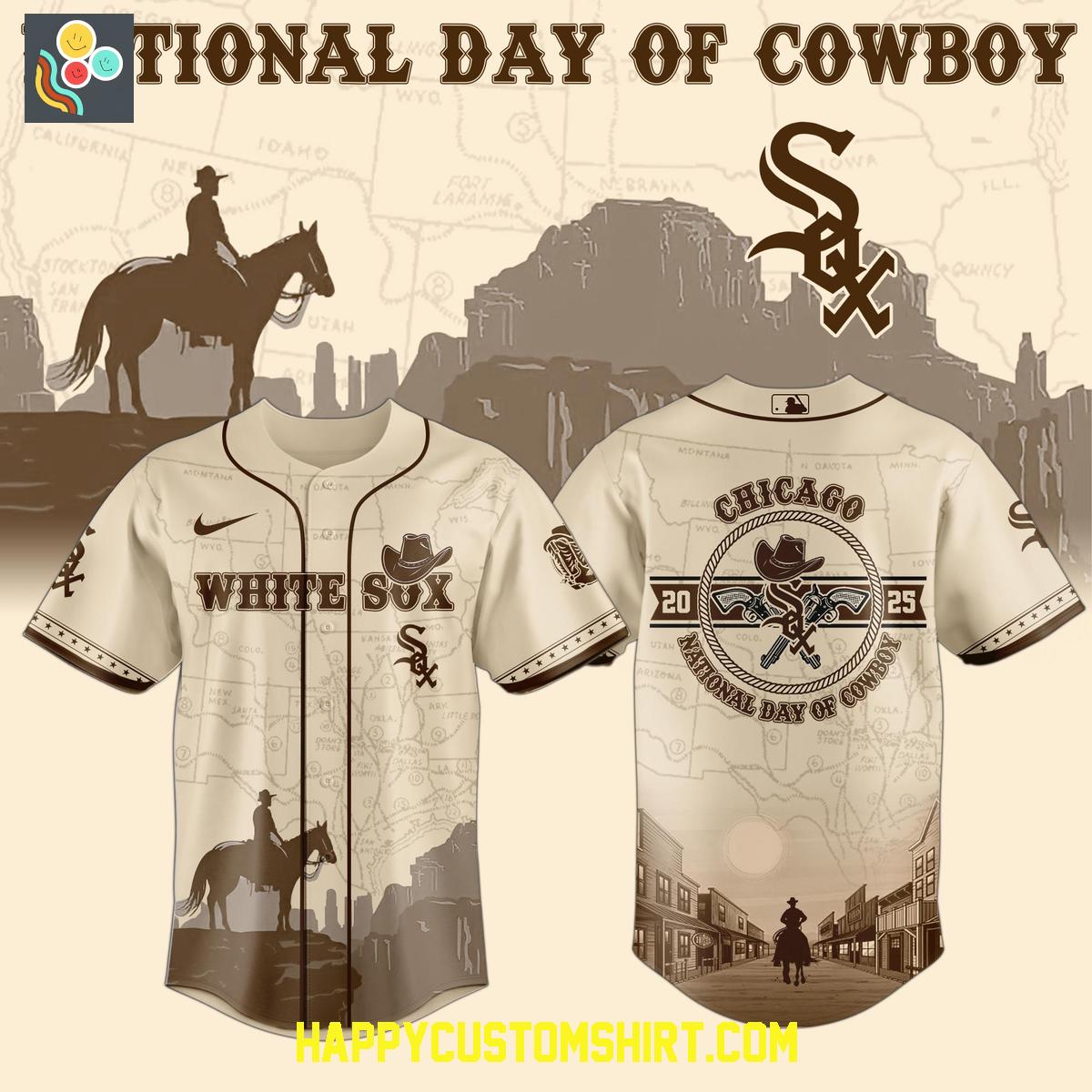 Chicago White Sox 2025 National Day Of Cowboys Baseball Jersey Chicago White Sox 2025 National Day Of Cowboys Baseball Jersey