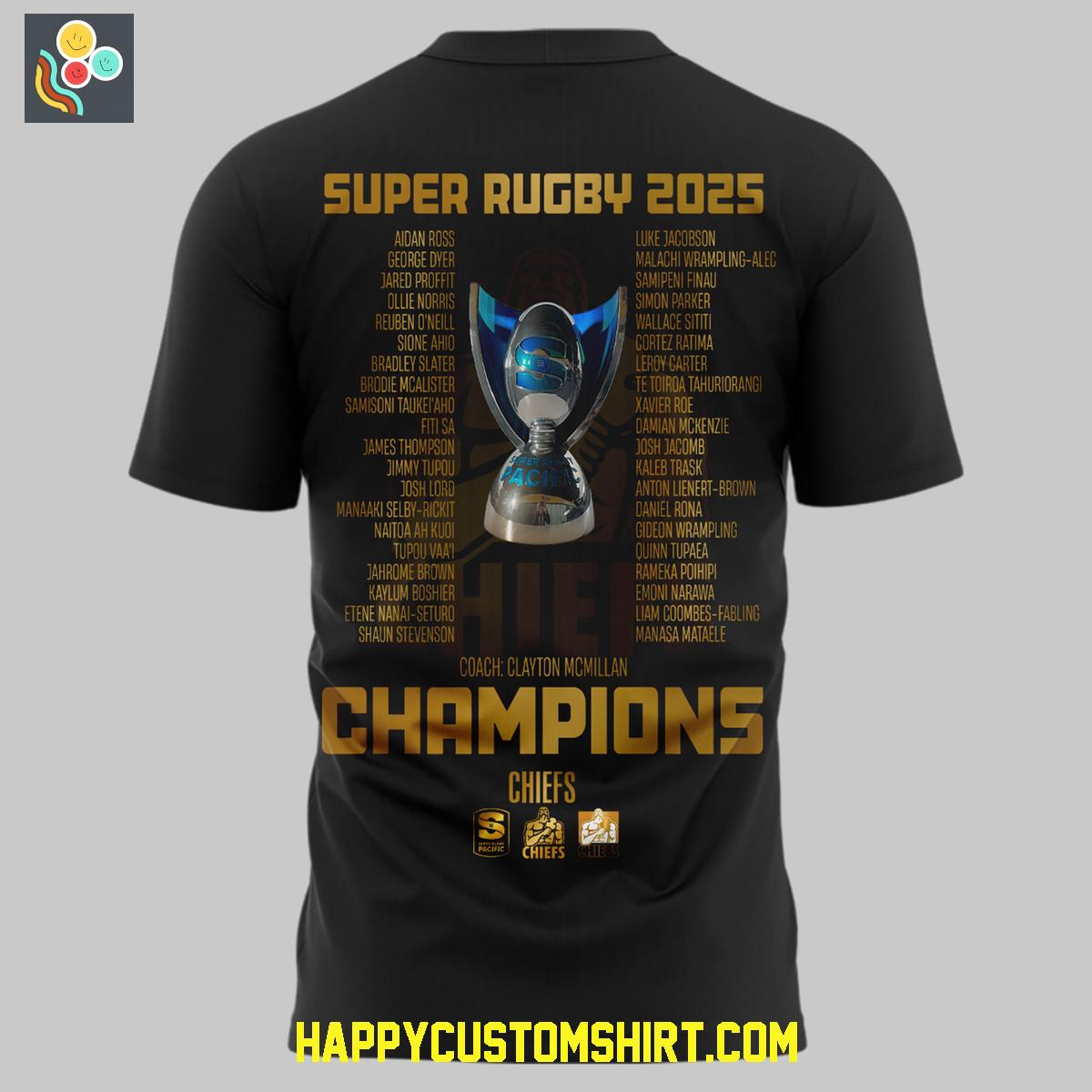 Chiefs Super Rugby Champions 2025 Hoodie Shirt Chiefs Super Rugby Champions 2025 Hoodie Shirt