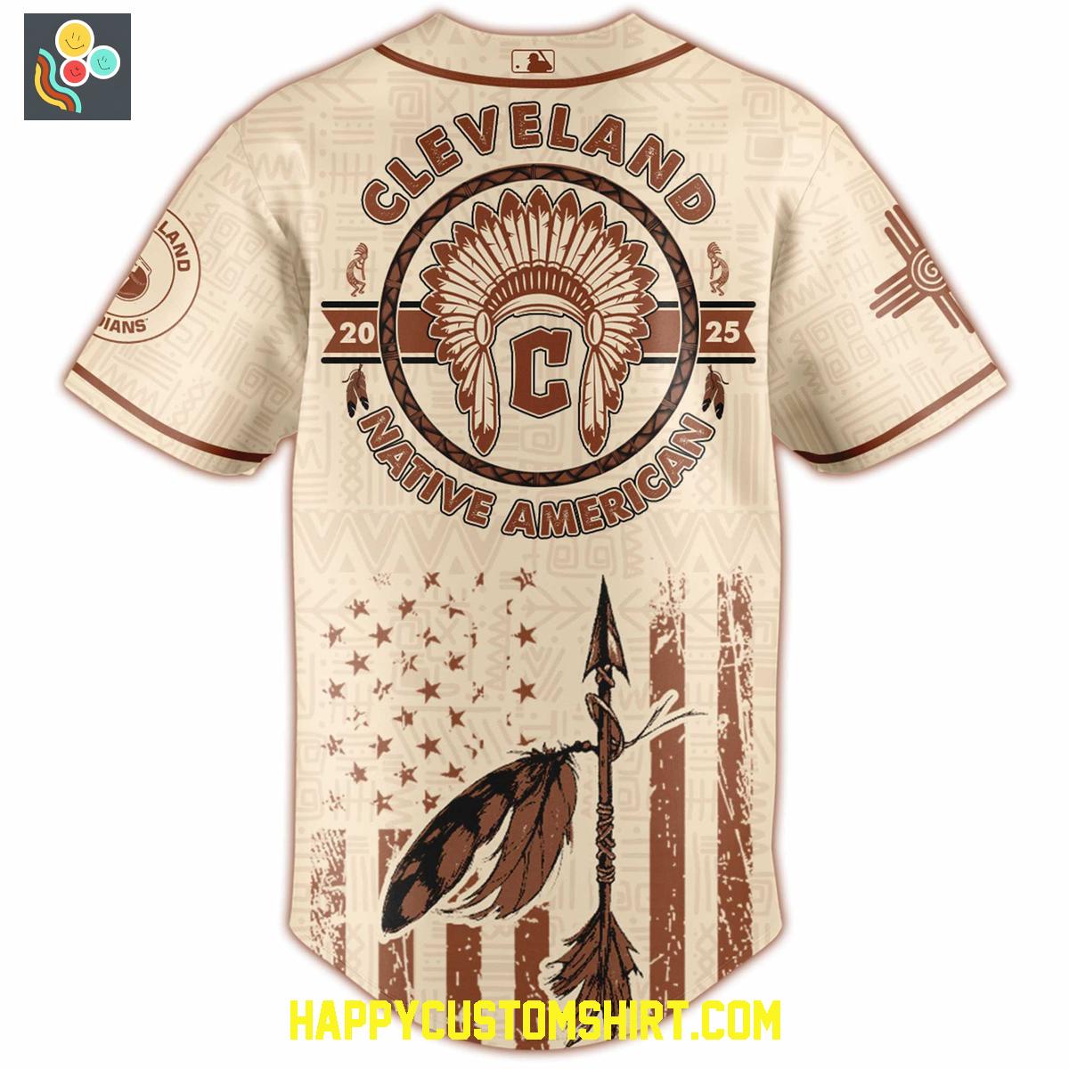 Cleveland Guardians Mix Native American Heritage Month 2025 Baseball Jersey Cleveland Guardians Mix Native American Heritage Month 2025 Baseball Jersey