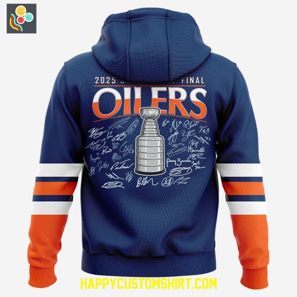 Edmonton Oilers 2025 Stanley Cup Finals Champions Hoodie Shirt