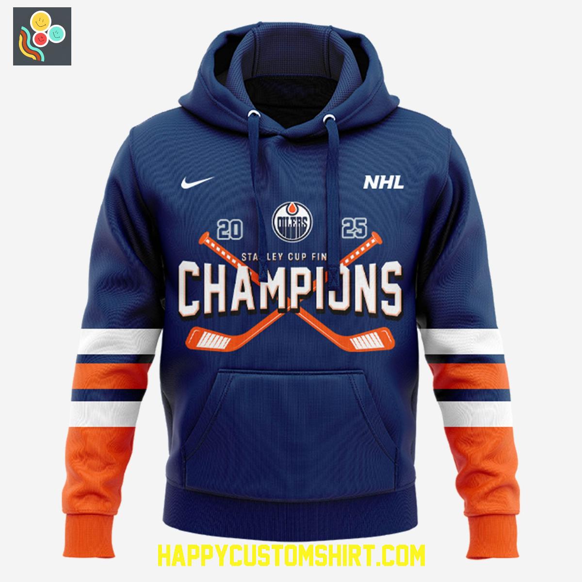 Edmonton Oilers 2025 Stanley Cup Finals Champions Hoodie Shirt Edmonton Oilers 2025 Stanley Cup Finals Champions Hoodie Shirt