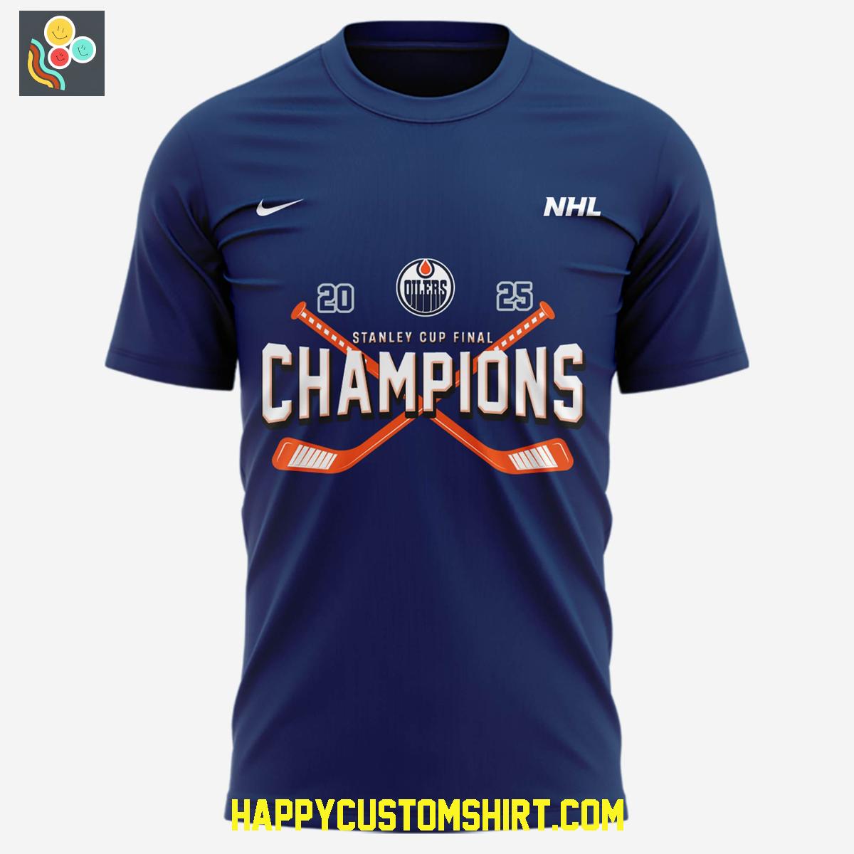 Edmonton Oilers 2025 Stanley Cup Finals Champions Hoodie Shirt Edmonton Oilers 2025 Stanley Cup Finals Champions Hoodie Shirt