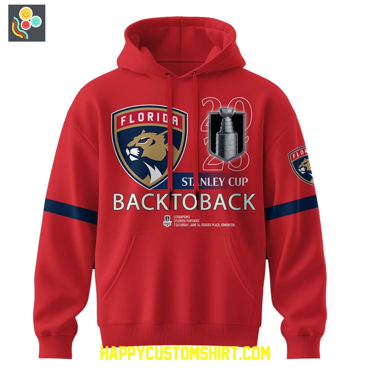 Florida Panthers 2025 National Hockey Back To Back Champions Hoodie T Shirt Florida Panthers 2025 National Hockey Back To Back Champions Hoodie T Shirt