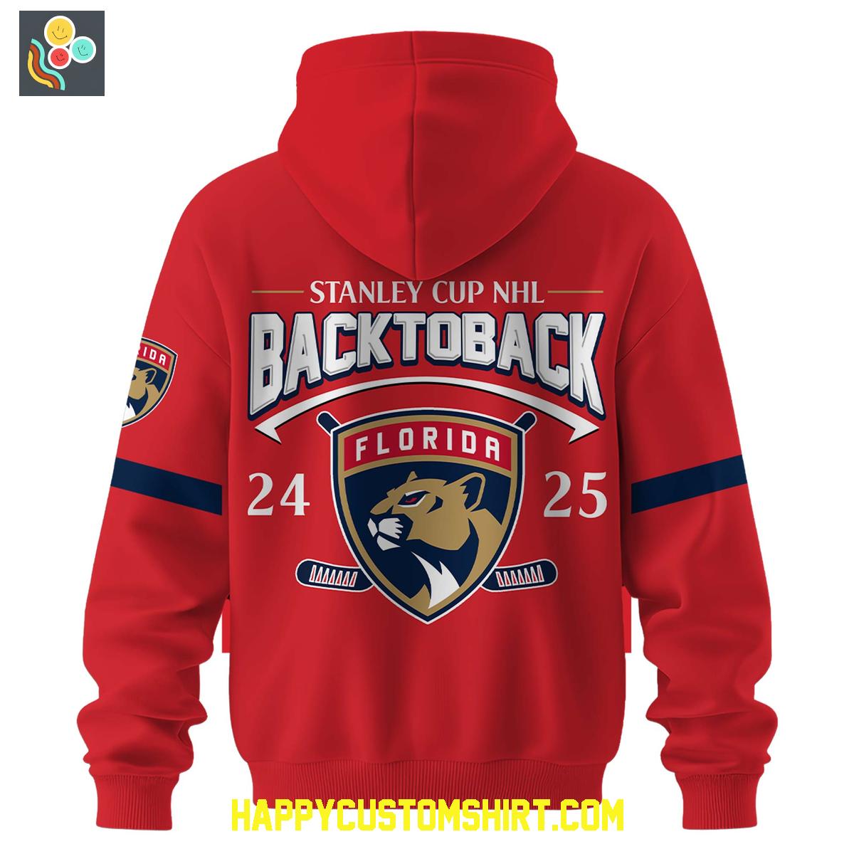 Florida Panthers 2025 National Hockey Back To Back Champions Hoodie T Shirt Florida Panthers 2025 National Hockey Back To Back Champions Hoodie T Shirt