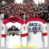 Florida Panthers NHL Back To Back Champions 2025 Hockey Jersey