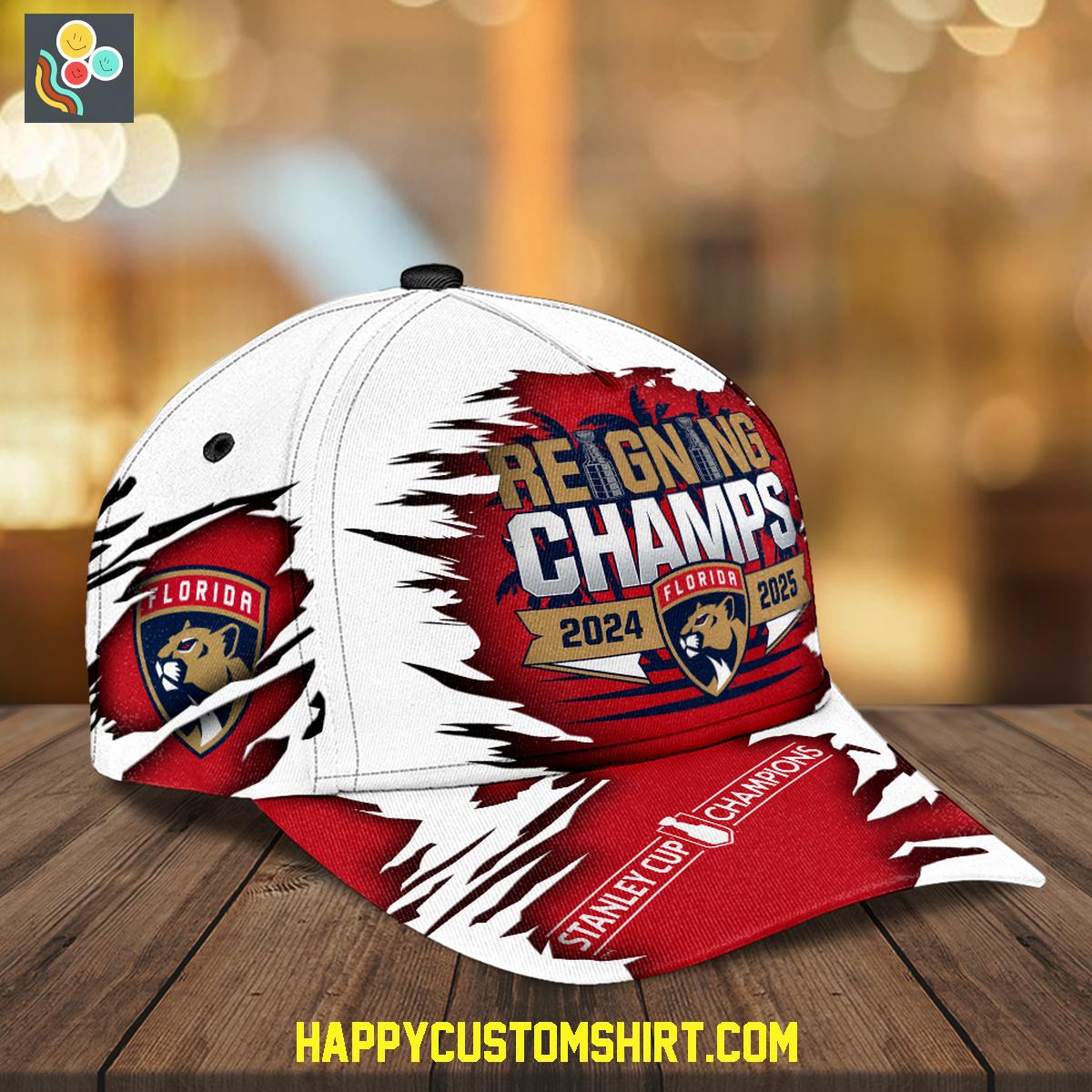 Florida Panthers Reigning Stanley Cup Champions Cap Florida Panthers Reigning Stanley Cup Champions Cap