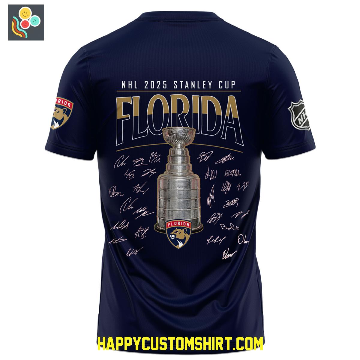 Florida Panthers Stanley Cup Champions 2025 Blue Hoodie Shirt Florida Panthers Stanley Cup Champions 2025 Blue Hoodie Shirt