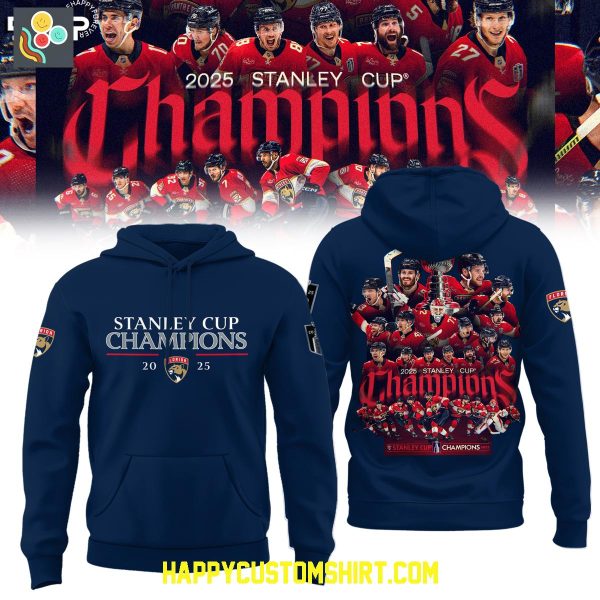 Florida Panthers Super Team Stanley Cup Champions Blue Hoodie Shirt