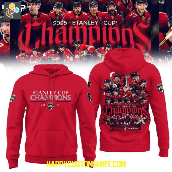 Florida Panthers Super Team Stanley Cup Champions Red Hoodie Shirt
