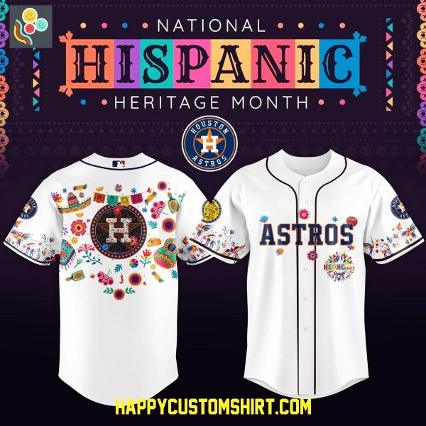 Houston Astros National Hispanic Heritage Month Baseball Jersey