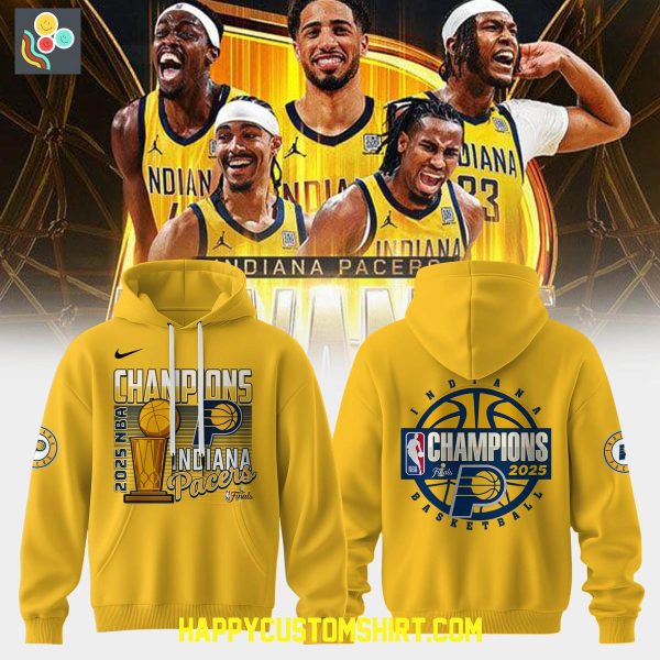 Indiana Pacers 2025 NBA Finals Champions Hoodie Shirt