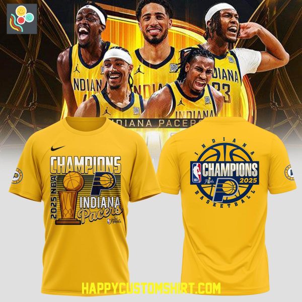 Indiana Pacers 2025 NBA Finals Champions Hoodie Shirt