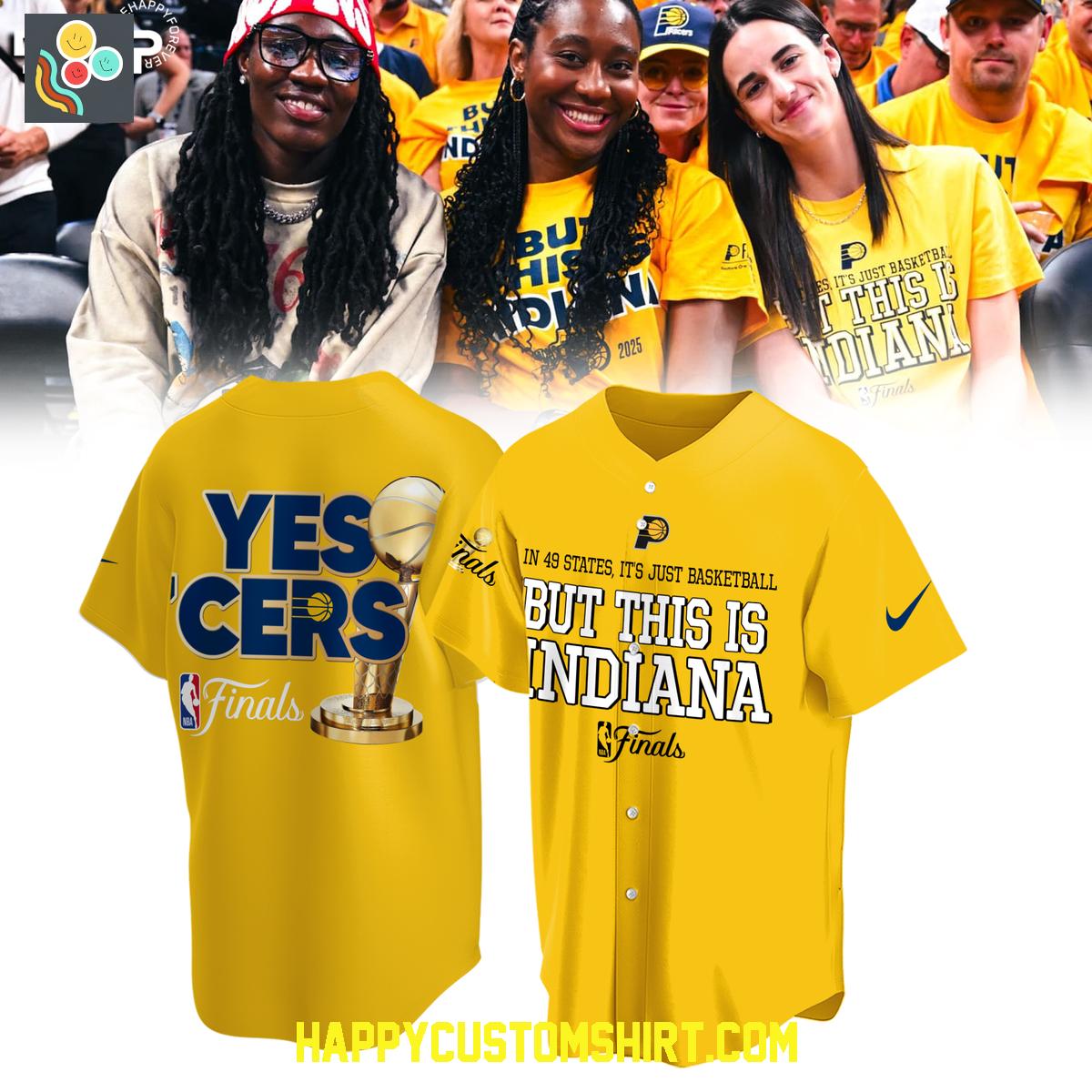 Indiana Pacers But This Indiana Basketball NBA Finals 2025 Baseball Jersey Indiana Pacers But This Indiana Basketball NBA Finals 2025 Baseball Jersey