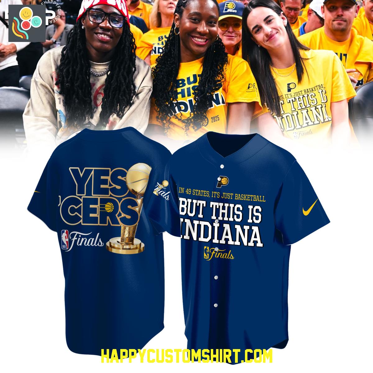 Indiana Pacers But This Indiana Basketball NBA Finals 2025 Baseball Jersey Indiana Pacers But This Indiana Basketball NBA Finals 2025 Baseball Jersey