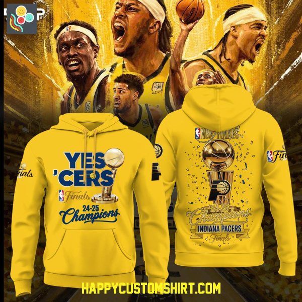Indiana Pacers Yes’ Cers NBA Finals Champions Hoodie Shirt