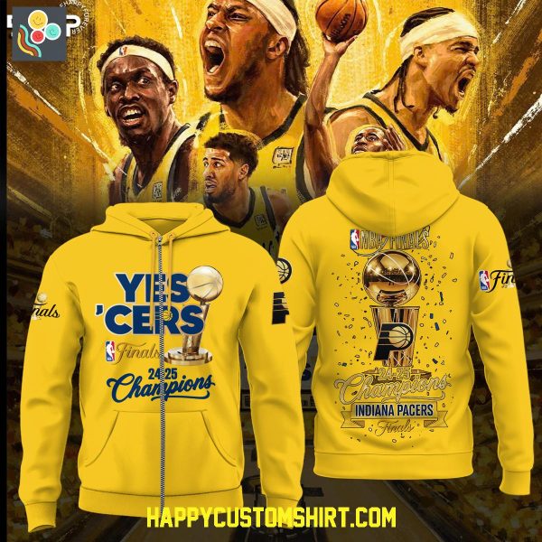 Indiana Pacers Yes’ Cers NBA Finals Champions Hoodie Shirt