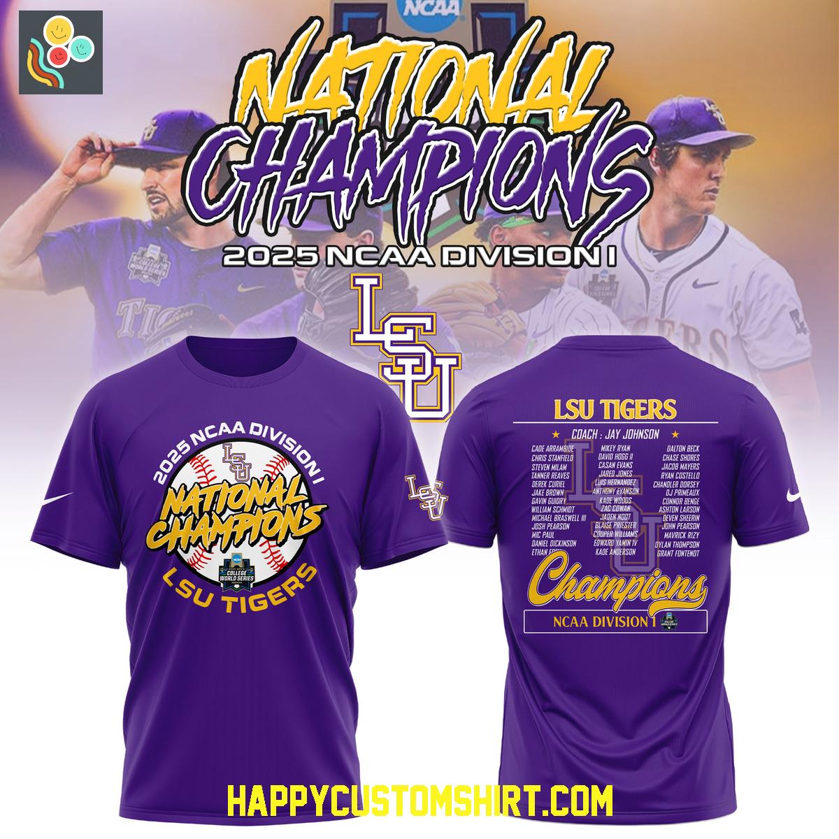 LSU Tiger Baseball Champions 2025 Hoodie T Shirt LSU Tiger Baseball Champions 2025 Hoodie T Shirt