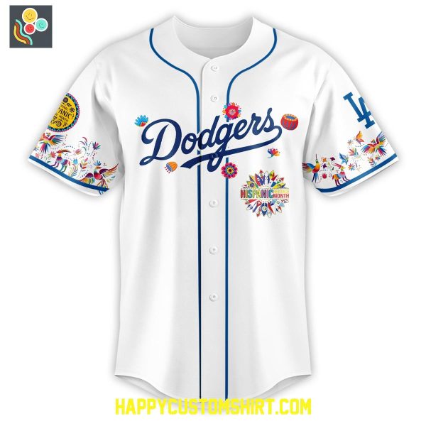 Los Angeles Dodgers National Hispanic Heritage Month Baseball Jersey