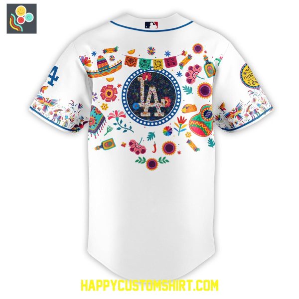 Los Angeles Dodgers National Hispanic Heritage Month Baseball Jersey