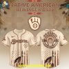 New York Mets Mix Native American Heritage Month 2025 Baseball Jersey