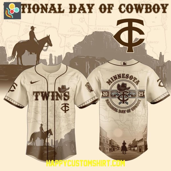 Minnesota Twins 2025 National Day Of Cowboys Baseball Jersey