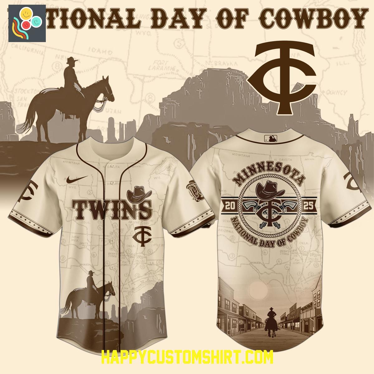Minnesota Twins 2025 National Day Of Cowboys Baseball Jersey Minnesota Twins 2025 National Day Of Cowboys Baseball Jersey