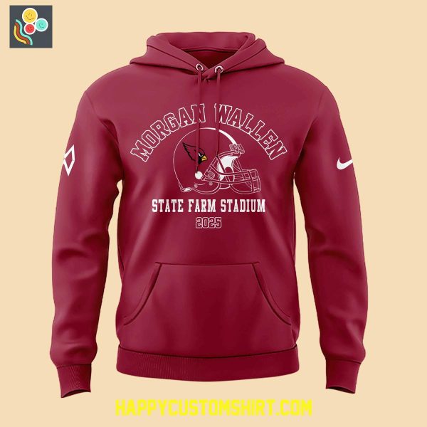 Morgan Wallen x Arizona Cardinals Tour 2025 Hoodie Shirt