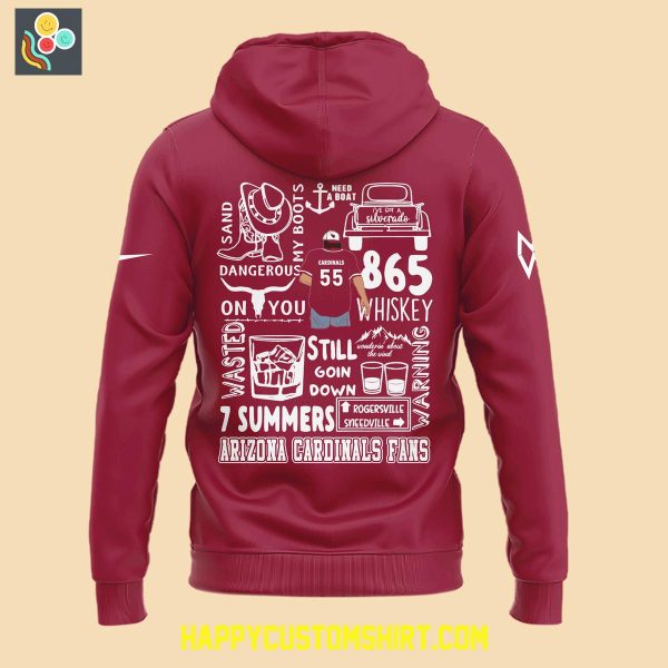 Morgan Wallen x Arizona Cardinals Tour 2025 Hoodie Shirt
