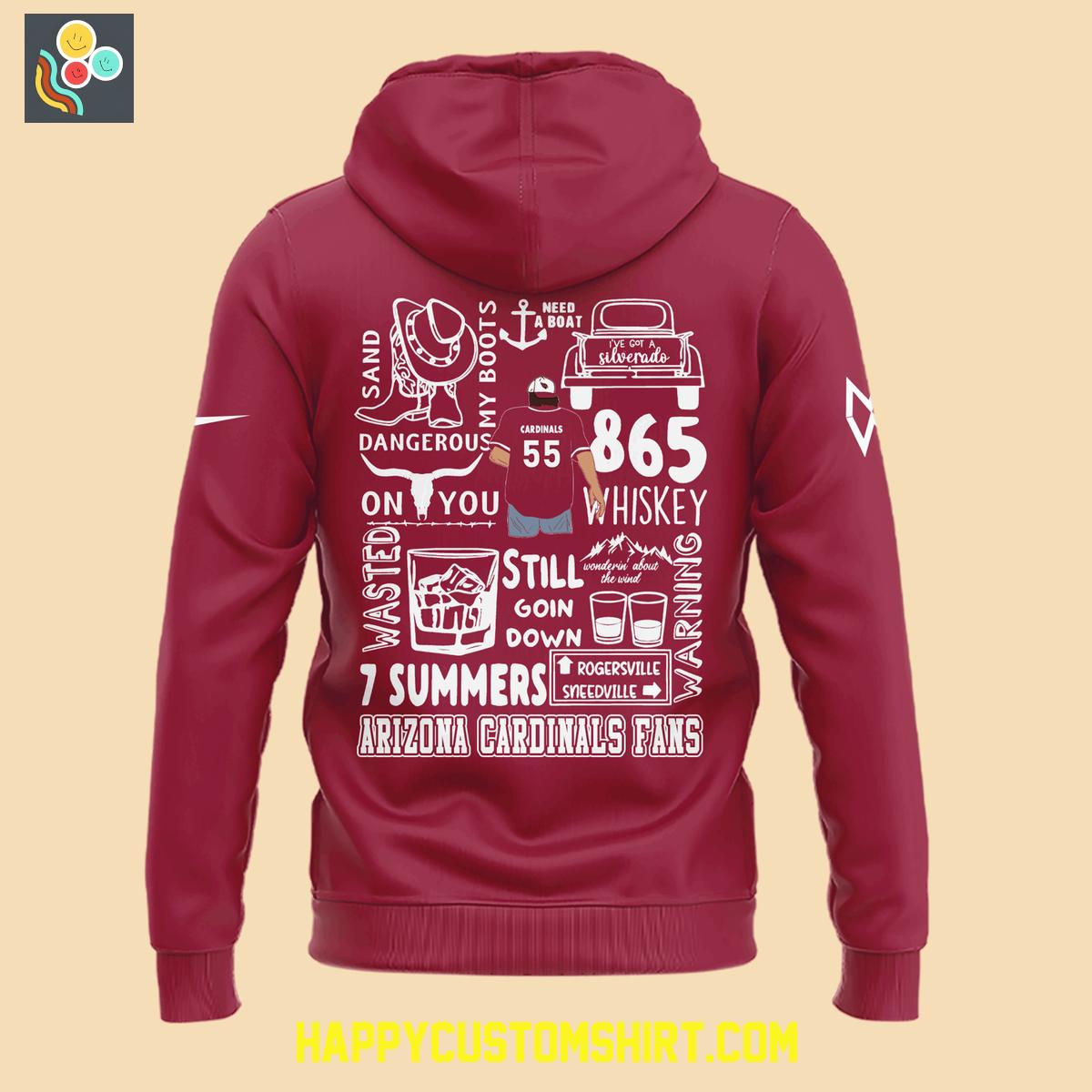 Morgan Wallen x Arizona Cardinals Tour 2025 Hoodie Shirt Morgan Wallen x Arizona Cardinals Tour 2025 Hoodie Shirt