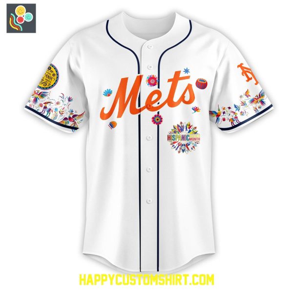 New York Mets National Hispanic Heritage Month Baseball Jersey