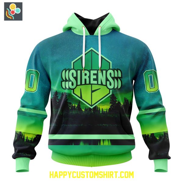 New York Sirens Northern Lights 2025 Hoodie Shirt