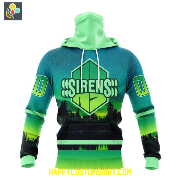 New York Sirens Northern Lights 2025 Hoodie Shirt