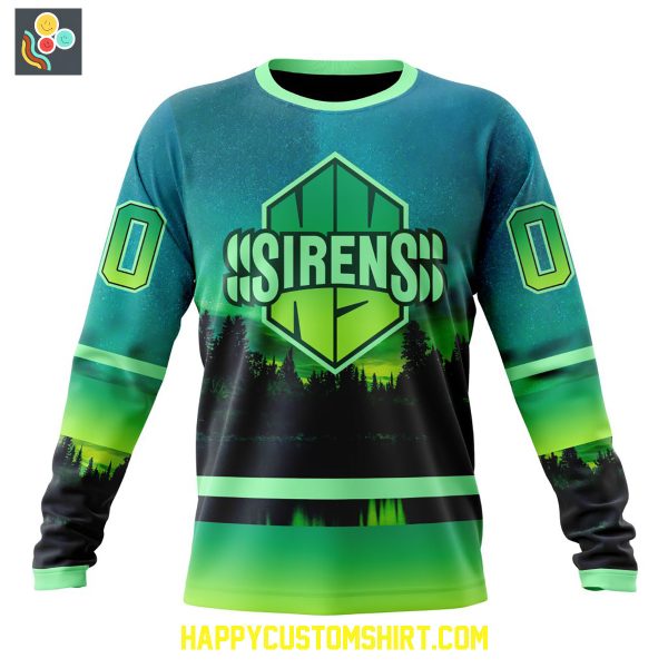 New York Sirens Northern Lights 2025 Hoodie Shirt