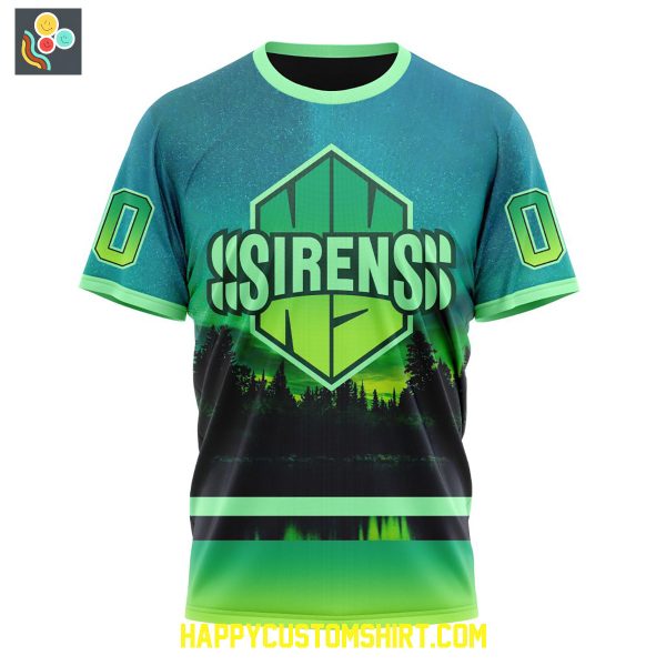 New York Sirens Northern Lights 2025 Hoodie Shirt