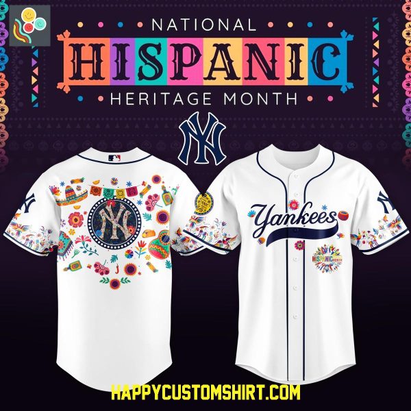 New York Yankees National Hispanic Heritage Month Baseball Jersey