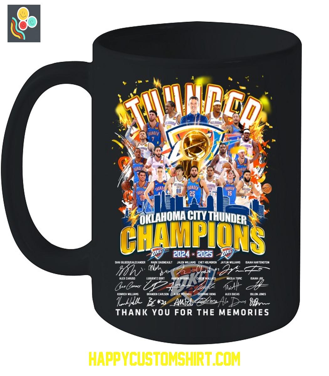 Oklahoma City Thunder NBA Finals 2025 Champions T Shirt Oklahoma City Thunder NBA Finals 2025 Champions T Shirt