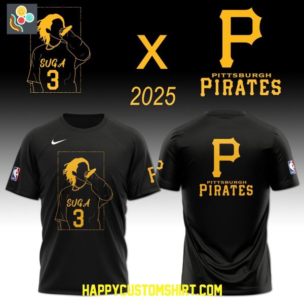 Pittsburgh Pirates x Suga BTS Come Back 2025 Hoodie Shirt